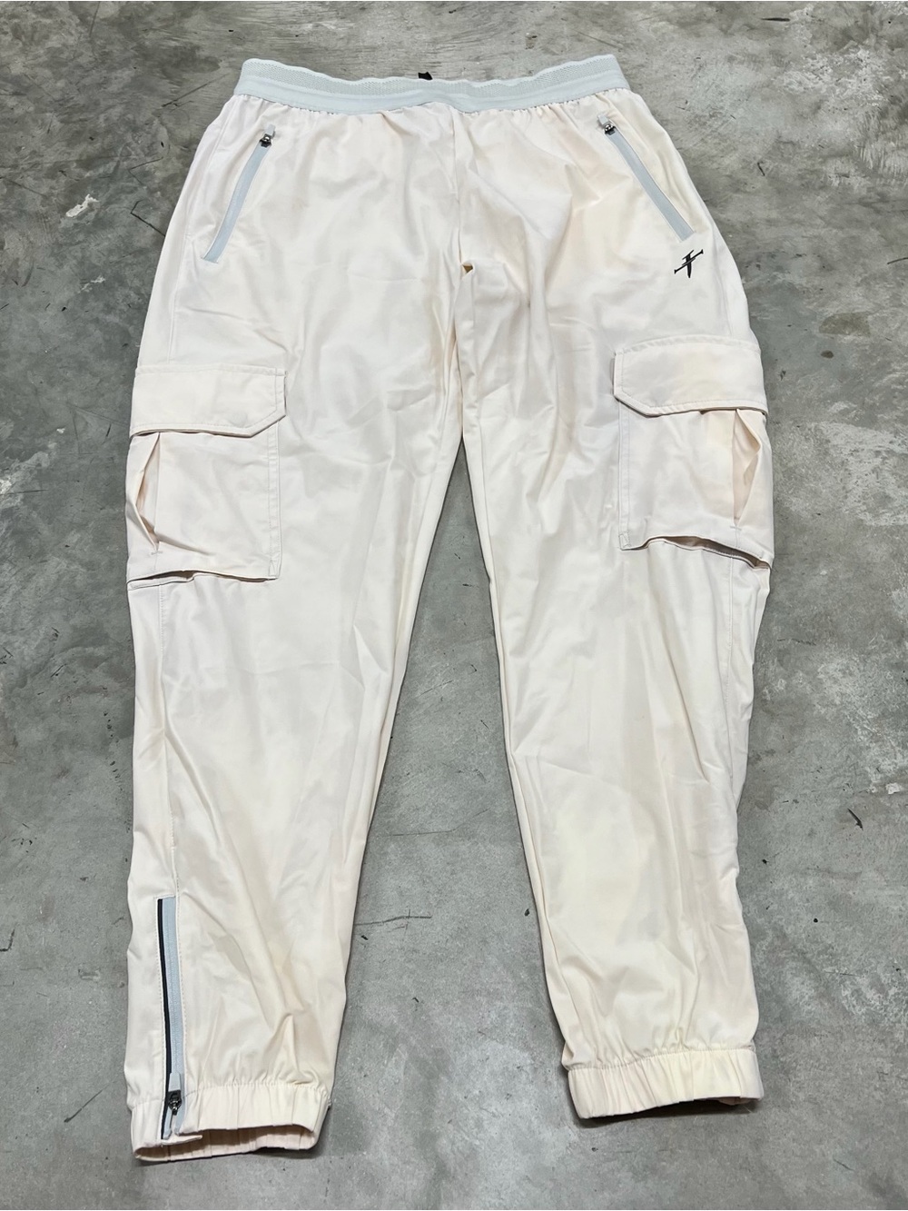 Three Nails Joggers Pro Lite Clothing Christian Train Gym Medium Off White